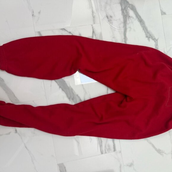 Aviator Nation Scarlet Joggers with Golden Stripe - Picture 4 of 4